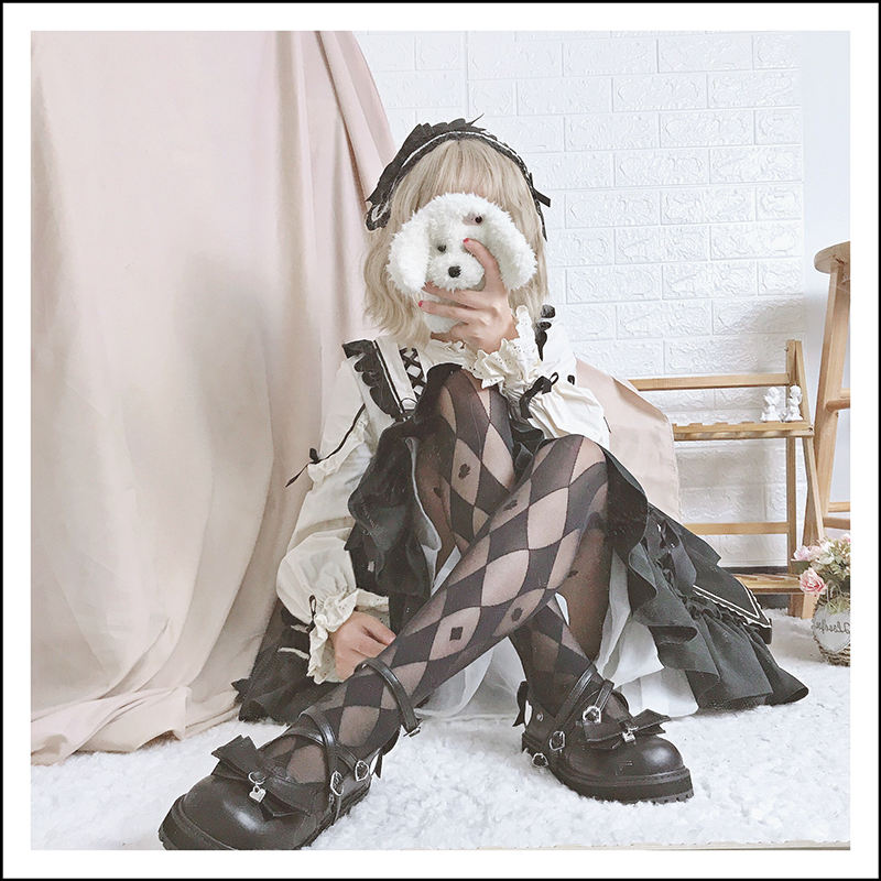 Key of Circus Summer Glass Silk Lolita Tights