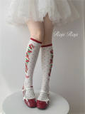 Strawberry Pure Cotton Sweet Lolita Socks