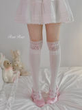 Lace Trim Cotton Lolita Socks