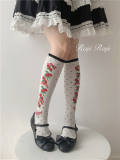 Strawberry Pure Cotton Sweet Lolita Socks