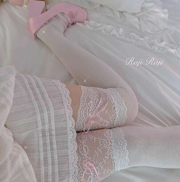 Lace Trim Cotton Lolita Socks