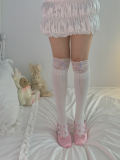 Lace Trim Cotton Lolita Socks