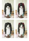 Bobo Short Wigs and Long Roman Curls Ponytail
