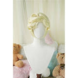 Bobo Short Wigs and Long Roman Curls Ponytail
