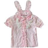 Candy Bunny Ears Sweet Lolita Blouse