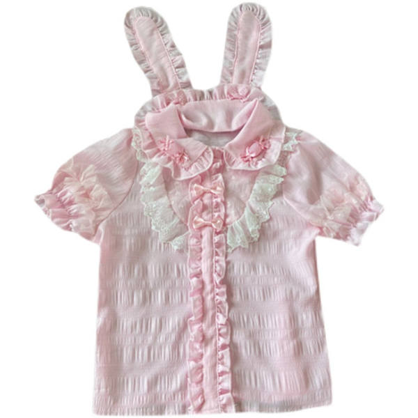 Candy Bunny Ears Sweet Lolita Blouse