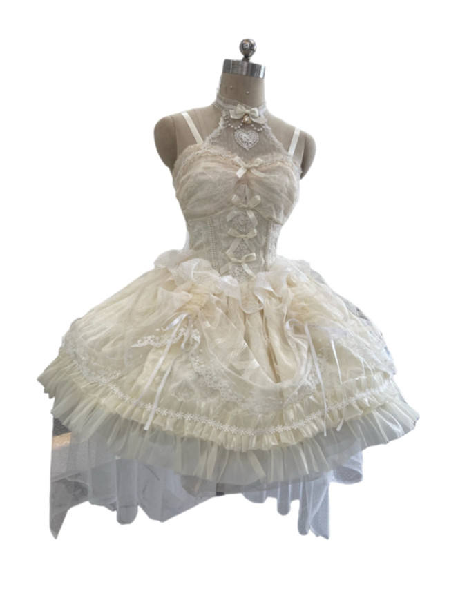 Ballet Dream Halter Neckline Wedding Lolita Dress