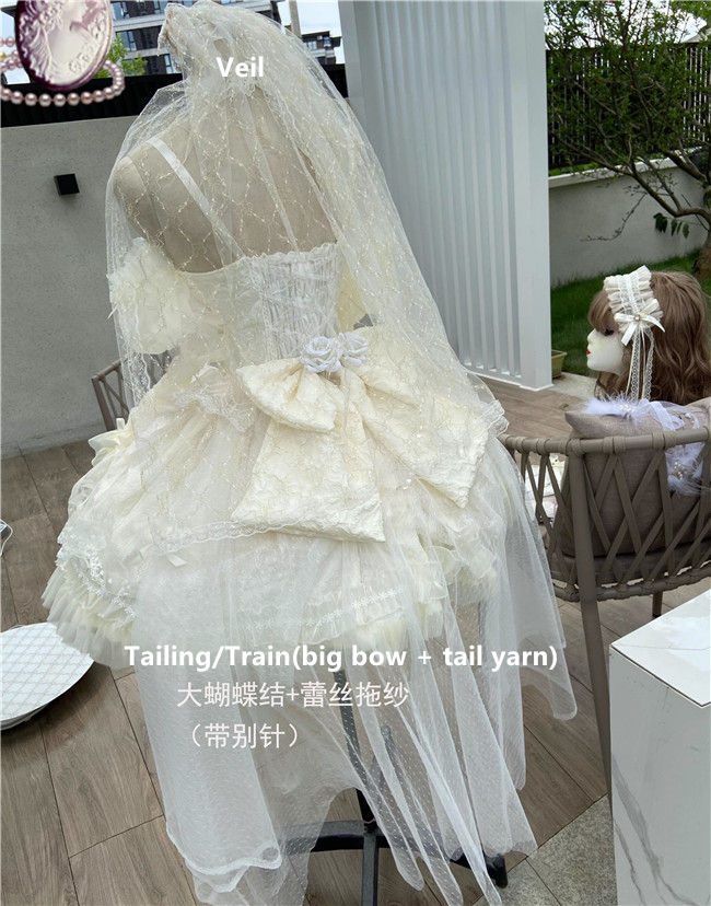 Ballet Dream Halter Neckline Wedding Lolita Dress