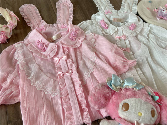 Candy Bunny Ears Sweet Lolita Blouse
