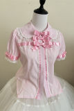 Gift Box Short Sleeves Lolita Blouse