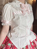 Gift Box Short Sleeves Lolita Blouse