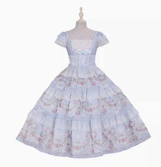 Summer Fairy Villandli Gardens Lolita One Piece