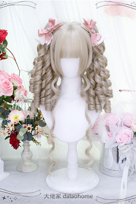 Dalao Home Zhen Yuan Roman Curly Lolita Wig