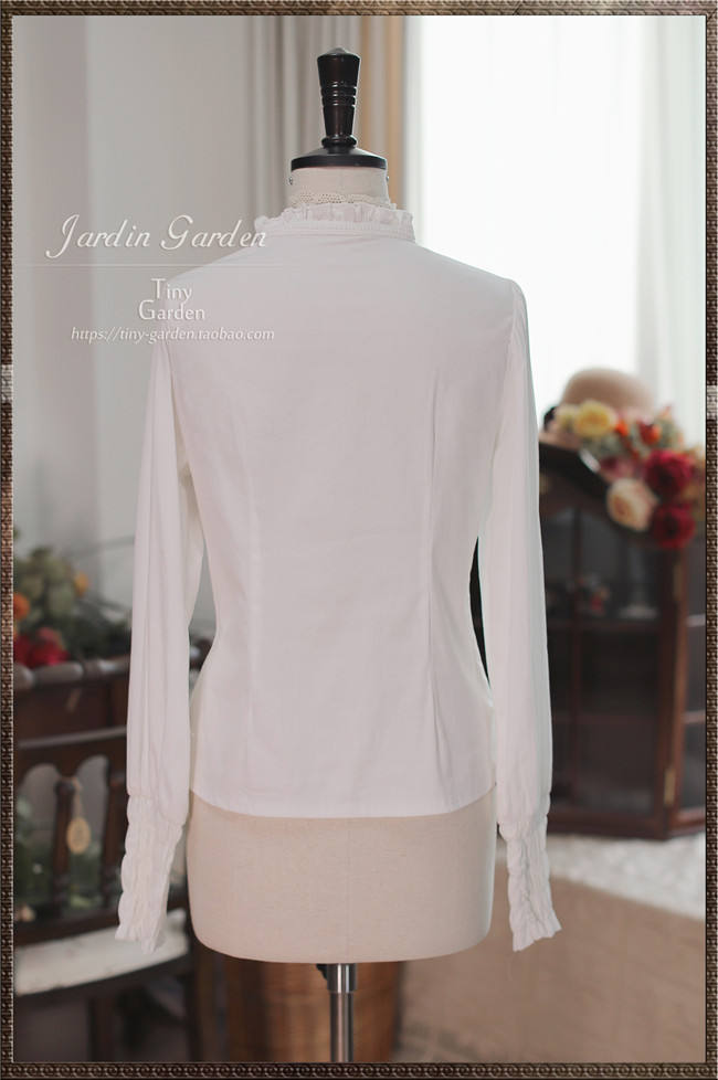 Leg of Lamb Sleeve Stand Collar Lolita Blouse
