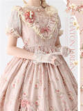 Rose Print Classic Lolita Accessories