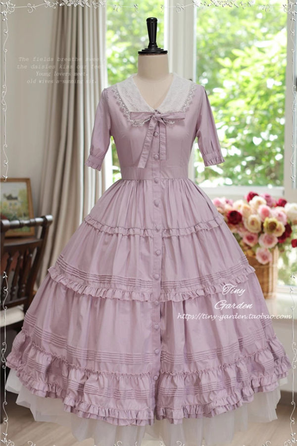 Lessia Front Open Classic Lolita Dress