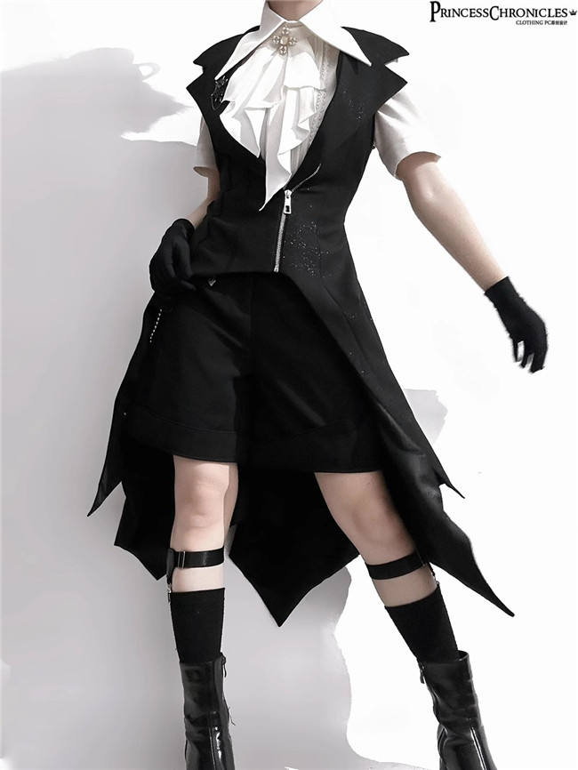 Princess Chronicles Short Sleeves Gothic Blouse Ouji Fashion
