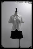 Short Sleeves Gothic Ouji Lolita Blouse