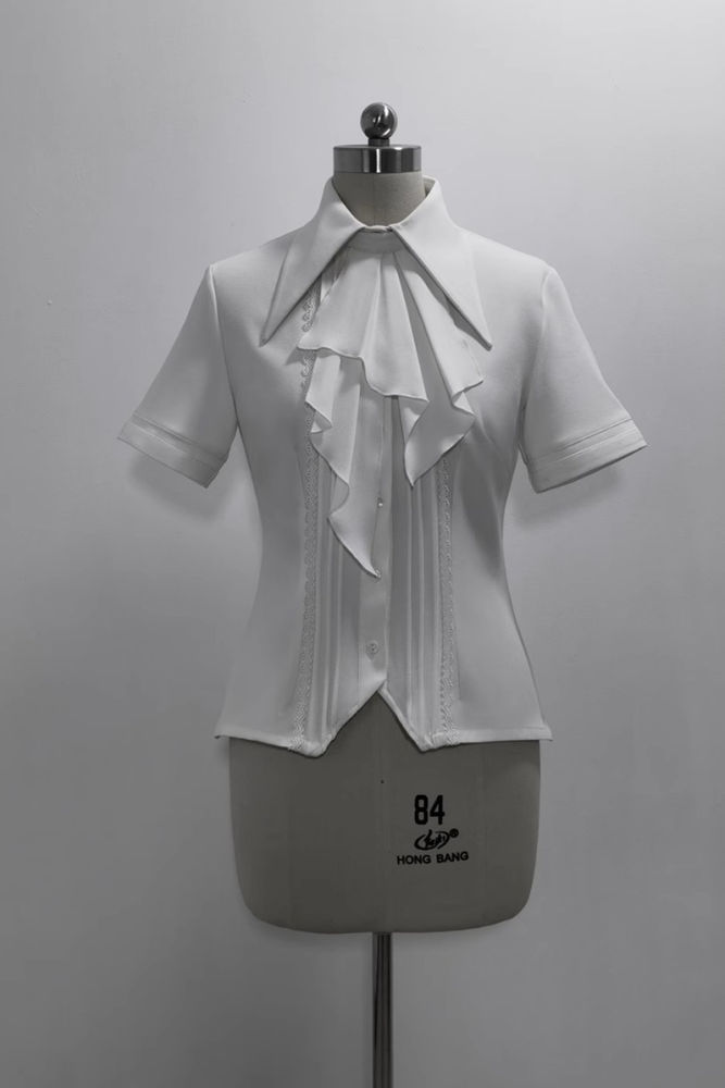 Princess Chronicles Short Sleeves Gothic Blouse Ouji Fashion