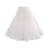 A-shaped Glass Yarn Lolita Petticoat Length Adjustable