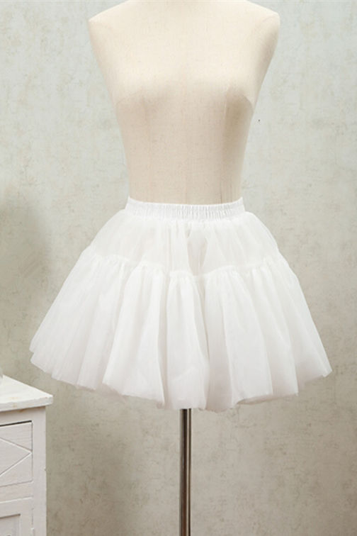 A-shaped Glass Yarn Lolita Petticoat 30cm