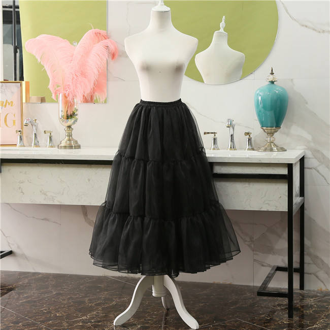 80cm A-shaped Glass Yarn Lolita Petticoat