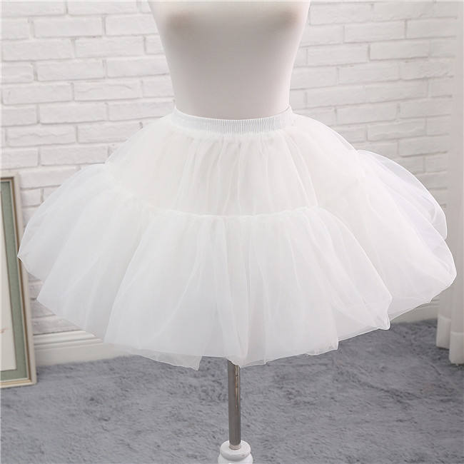 40cm Poofy A-shaped Glass Yarn Lolita Petticoat