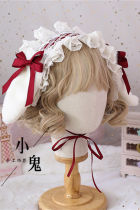 Removable Bunny Ears Lace Lolita Headdress Multiple Wear Ways