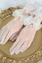 Lace Bow Lolita Gloves