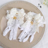 Lace Beadchain Lolita Gloves