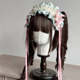 Hand-made Satin Ribbon Lolita Headband