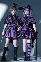 Circusy Purple Ouji Lolita Top, Pants, OP and Accessories