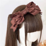 Hand-made Lace Bow Lolita Headbow