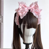 Hand-made Lace Bead Lolita Headband