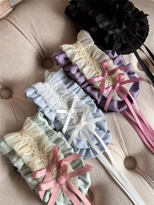 Hand-made Satin Ribbon Lolita Headband