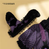 Circusy Purple Ouji Lolita Top, Pants, OP and Accessories