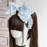 Hand-made Lace Bead Lolita Headband