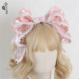 Pearl Yarn Random Shape Lolita Headbow