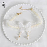 Sweet Lace Butterfly Lolita Choker