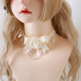 Sweet Lace Floral Lolita Choker