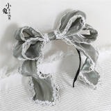 Pearl Yarn Random Shape Lolita Headbow