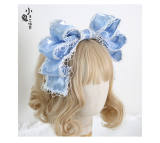 Pearl Yarn Random Shape Lolita Headbow