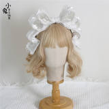 Pearl Yarn Random Shape Lolita Headbow