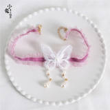 Sweet Lace Butterfly Lolita Choker