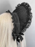 Hand-made Lace Lolita Bonnet