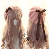 Lace Bow Sweet Lolita Beret