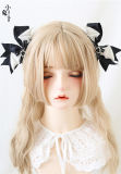 Dark Black Wings Lolita Hairclip