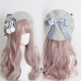 Bobbles Bow Sweet Lolita Beret