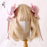 Chinese Style Bun Side Clips Lolita Headdress