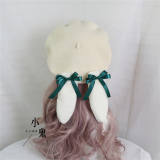 Sweet Bunny Ears Lolita Beret Multiple Wear Ways